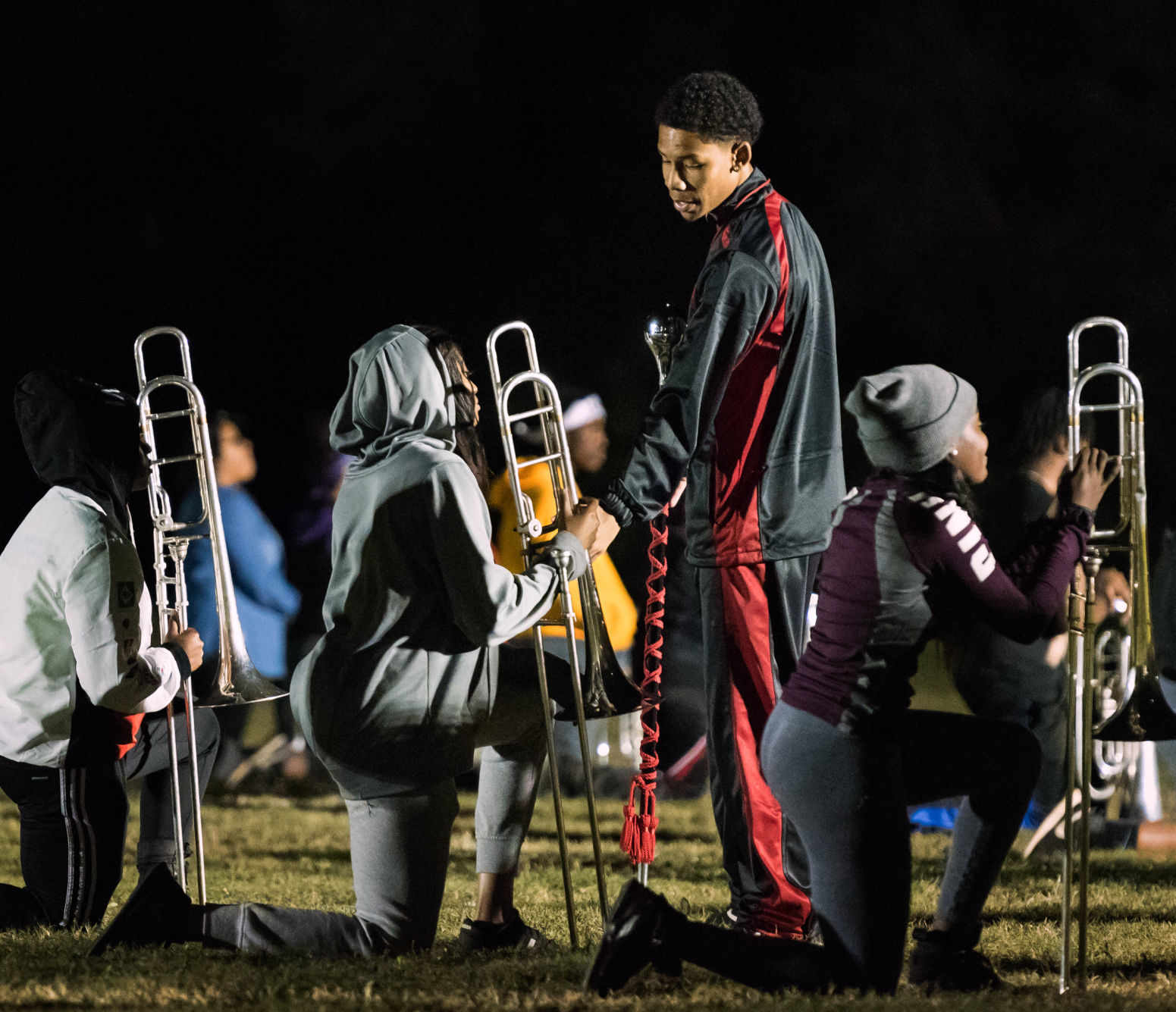 Winston-Salem State Drum Majors